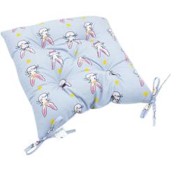 Подушка на стул MirSon Бязь 17-0527 Bunnies 40х40 см Фото
