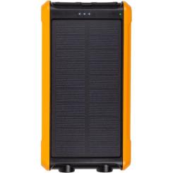 Батарея универсальная PowerPlant 10000mAh, USB-A*2, + Solar 5.5V-0,2A Фото
