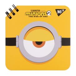 Блокнот Yes Minions 110 х 110 80 аркушів Фото