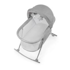Кроватка Kinderkraft гойдалка Lovi Grey 3 в 1 Фото 3