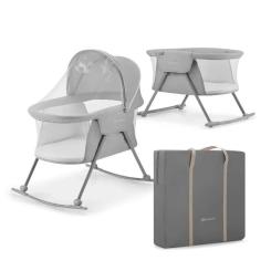 Кроватка Kinderkraft гойдалка Lovi Grey 3 в 1 Фото 6