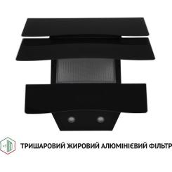 Вытяжка кухонная Perfelli DNS 6482 D 850 BL LED Фото 4
