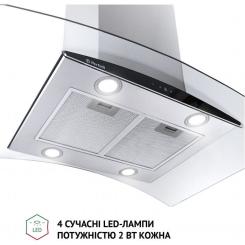Вытяжка кухонная Perfelli CGS 9632 I 1000 LED Фото 6