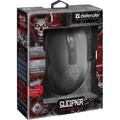 Мышка Defender Sleipnir GM-927 USB Black+ Килимок Фото 6