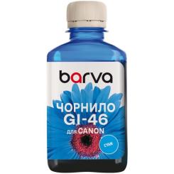 Чернила Barva Canon GI-46 180 мл, pigm cyan Фото