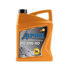 Моторное масло Alpine 0W-40 RS 5л Фото