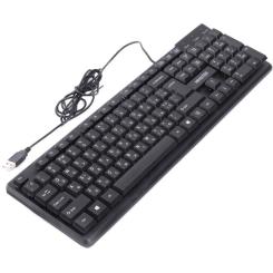 Клавиатура Maxxter KBM-U01-UA USB Black Фото 1