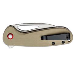 Нож CJRB Lago SW Desert Tan Фото 3