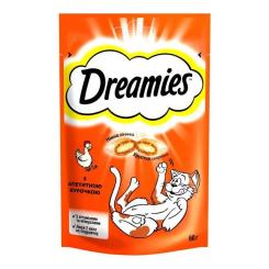 Лакомство для котов Dreamies з куркою 60 г Фото