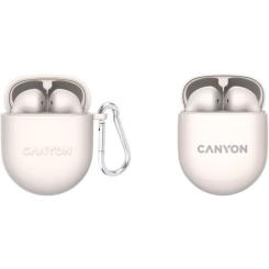 Наушники Canyon TWS-6 Beige Фото 4