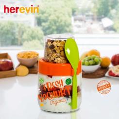 Банка Herevin Fruit-Yoghurt Spoon 0.425 л Фото 2