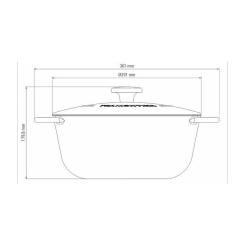 Кастрюля Tramontina Trento 6л Фото 1