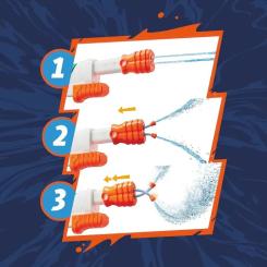 Игрушечное оружие Hasbro Nerf Водный бластер Гидро Фринзи Фото 7