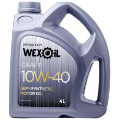 Моторное масло WEXOIL Craft 10w40 4л Фото