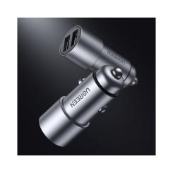 Зарядное устройство Ugreen USB-A Dual 24W QC Grey (CD130) Фото 3