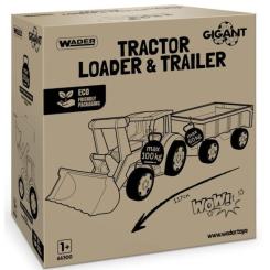 Спецтехника Wader Трактор "Гигант" с прицепом и ковшом Фото 3