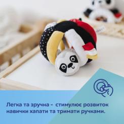 Погремушка Canpol мячик с пищалкой BabiesBoo Фото 9