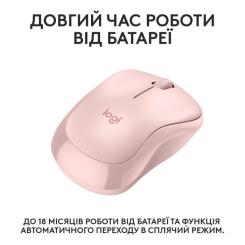 Мышка Logitech M240 Silent Bluetooth Rose Фото 4