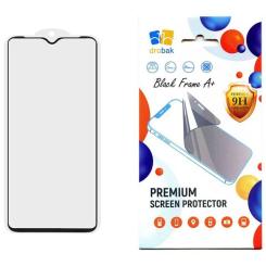 Стекло защитное Drobak Motorola E13 Black Frame A+ Фото