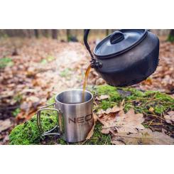 Чайник туристический Neo Tools 0.8 л Grey Фото 2