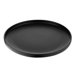 Тарелка Ardesto Trento Dinner 26,5 см Black Фото 3