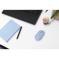 Мышка Trust Puck Wireless/Bluetooth Silent Blue Фото 1