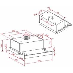 Вытяжка кухонная Perfelli TL 5212 WH 700 LED Фото 11