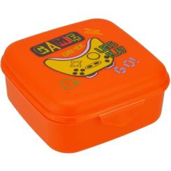 Ланч-бокс детский Economix GAME 850 мл, помаранчевий Фото