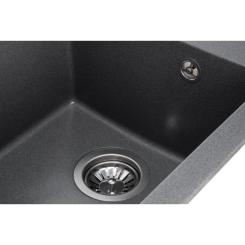 Мойка кухонная GRANADO CADIZ grafito Фото 3