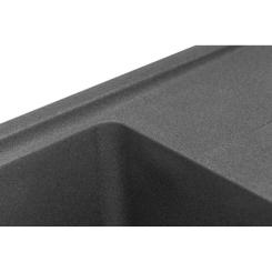 Мойка кухонная GRANADO PALMA grafito Фото 5