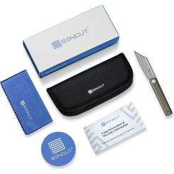 Нож Sencut Fritch Stonewash Brown Micarta Фото 6