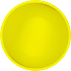 Посуда для кошек WAUDOG Silicone Миска 250 мл жовта Фото 1