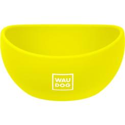 Посуда для кошек WAUDOG Silicone Миска 250 мл жовта Фото 3