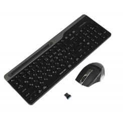 Комплект A4Tech FB2535CS Wireless/Bluetooth Smoky Grey Фото 3
