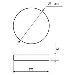 Светильник Eurolamp Easy click 40W 4000K Фото 2