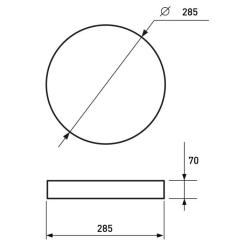 Светильник Eurolamp Van Gogh 24W 3000K 6500К RGB Фото 3