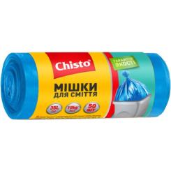 Пакеты для мусора Chisto Міцні 35 л 50 шт. Фото