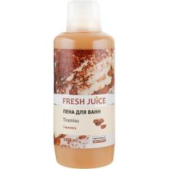 Пена для ванн Fresh Juice Tiramisu 1000 мл Фото
