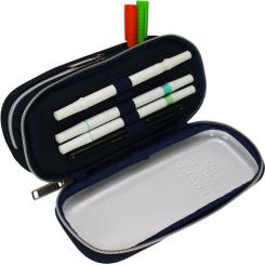 Пенал Cool For School 2 отделение Синий Фото 1