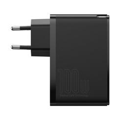 Зарядное устройство Baseus 2xUSB 100W GaN (2xUSB-C+2xUSB-A) black Фото 1