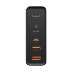 Зарядное устройство Baseus 2xUSB 100W GaN (2xUSB-C+2xUSB-A) black Фото 2