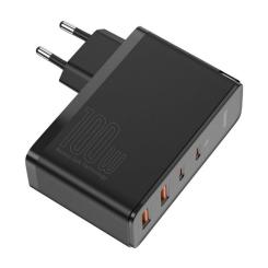 Зарядное устройство Baseus 2xUSB 100W GaN (2xUSB-C+2xUSB-A) black Фото 4