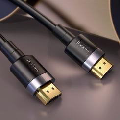 Кабель мультимедийный Baseus HDMI M to HDMI M 5.0m V2.0 Фото 2