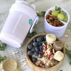 Шейкер спортивный SmartShake Original2GO 600ml Pure White Фото 7