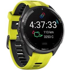 Смарт-часы Garmin Forerunner 965, Amp Yellow, GPS Фото 2