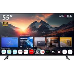 Телевизор Vinga S55UHD25QWEB Фото