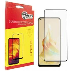 Стекло защитное Dengos Full Glue OPPO Reno8 T (black) Фото