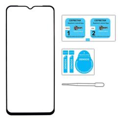 Стекло защитное Dengos Full Glue OPPO Reno8 T (black) Фото 2