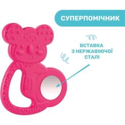 Прорезыватель Chicco Коала Рожевий Фото 2