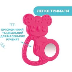 Прорезыватель Chicco Коала Рожевий Фото 5